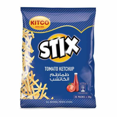 Kitco Stix Tomato Ketchup 20gx25