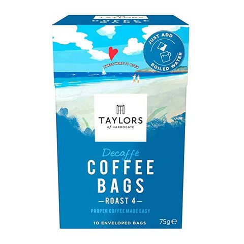 Taylors Decaffe Coffee Bags Roast 4 75g