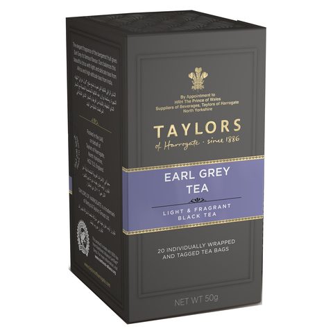 Taylors Earl Grey Tea 20 Tea Bags
