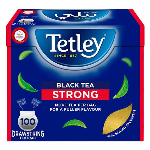 Tetley Strong Black Tea 2.2g x Pack of 100