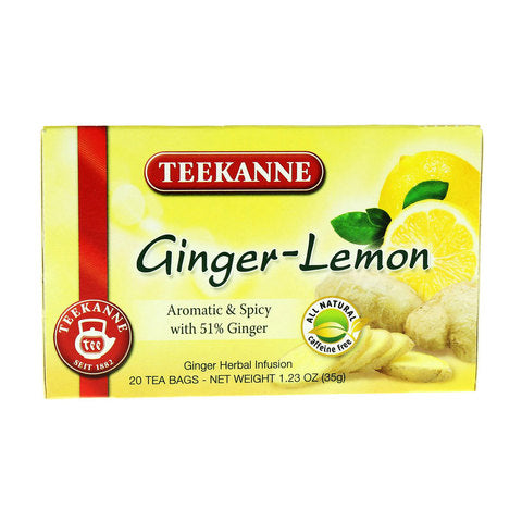 Teekanne Aromatic & Spicy Ginger Lemon 35g