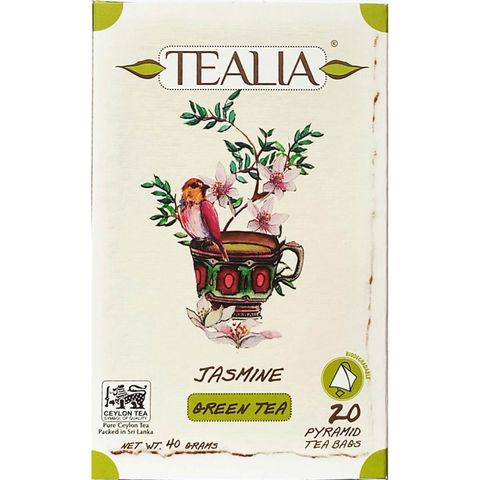 Tealia Ceylon Jasmine Grean Tea 40g