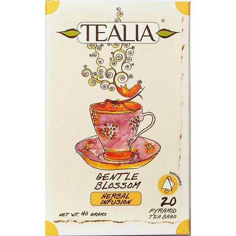 Tealia Gentle Blossom Herbal Fusion Tea 40g