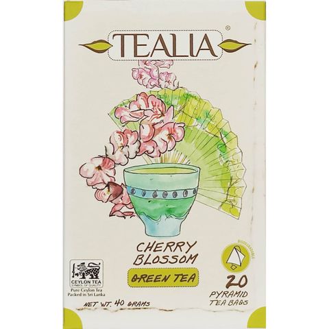 Tealia Cherry Blossom Grenn Tea 40g