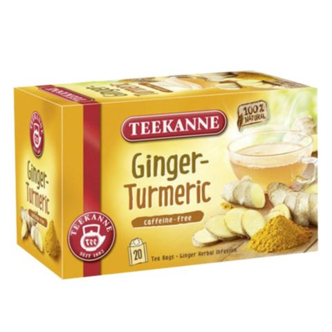 Teekanne Ginger Turmeric Tea 20 Tea Bags