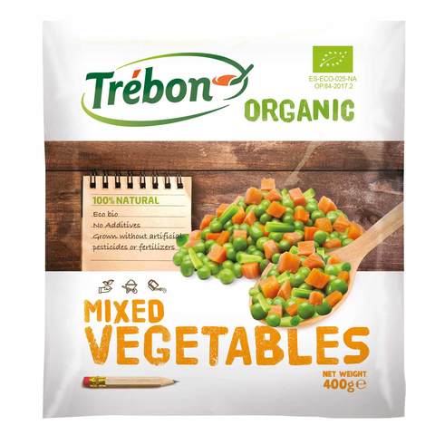 Trebon Organic Mixed Vegetable 400g