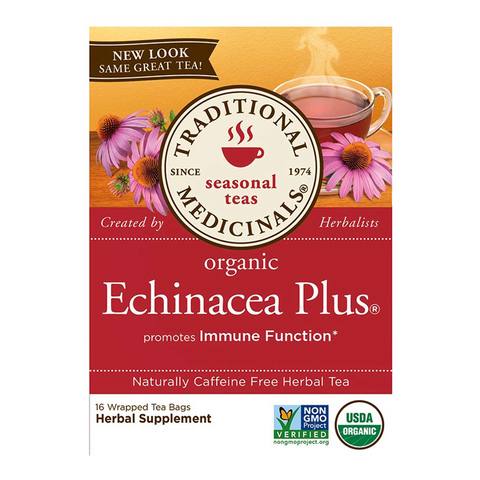Traditional Medicinals Organic Echinacea Plus Seasonal Tea 24g