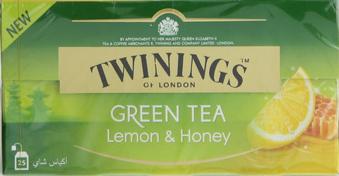 Twinings Lemon and Honey Green Tea 25 Tea Bags