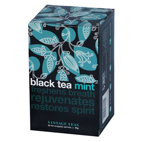 Vintage Black Mint Tea Bag 45g