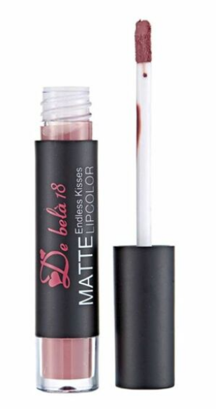De Bela 18 Endless Ki**Es Matte Lip Color 8 Brown