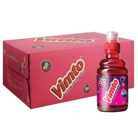 Vimto Fruit Flavored Drink 250ml x Pack of 24