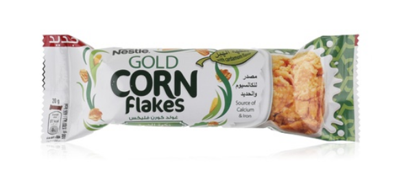 Nestle gold cornflakes bar cinnamon and cardamom 20g
