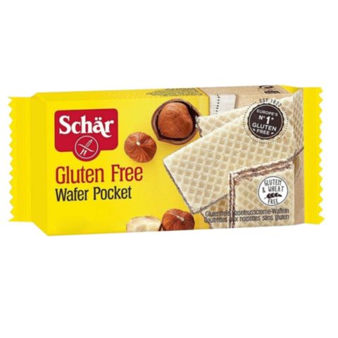Schar Gluten Free Pocket Hazelnut Wafer 50g