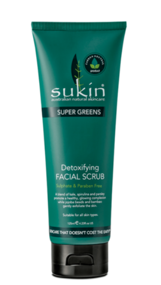 Sukin - Super Greens Detoxifying Facial Scrub 125Ml : 04421