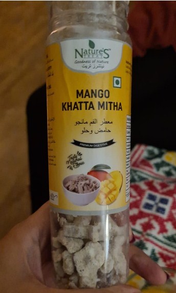 nature\'s mango khatta mitha 60 g
