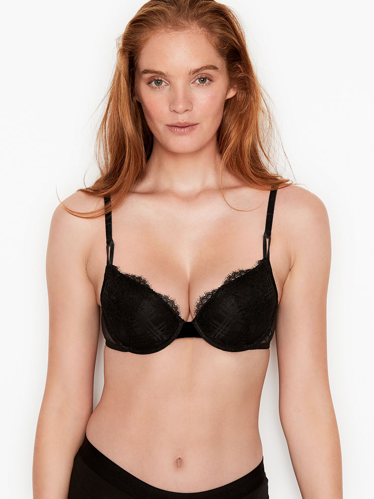 VICTORIA'S SECRET Sexy Tee Lightly Lined Velvet Demi Bra for only Rs.  22,005 in Demi - Dubai Grocers